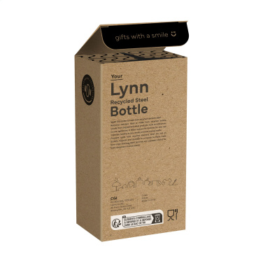 Logo trade promotional giveaway photo of: Lynn RCS Recycled Steel Bottle 500 ml