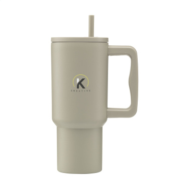 Logo trade promotional giveaways picture of: Rhino RCS Recycled Steel Cup 900 ml