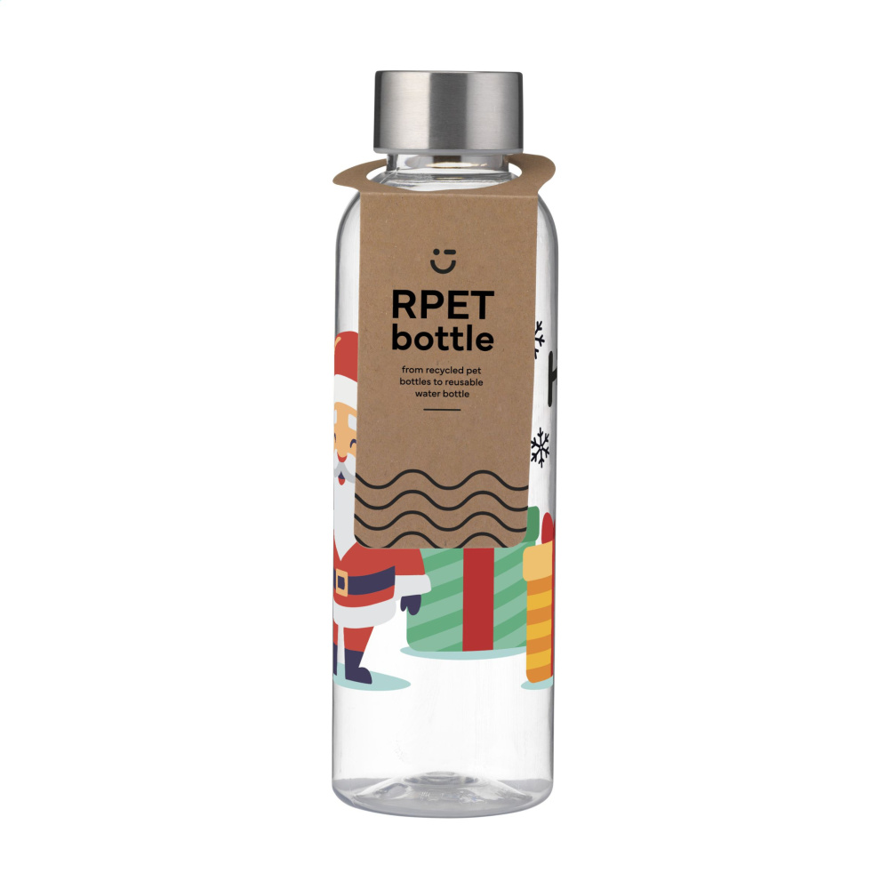 Logotrade corporate gift picture of: Senga GRS RPET Bottle 500 ml X-Mas