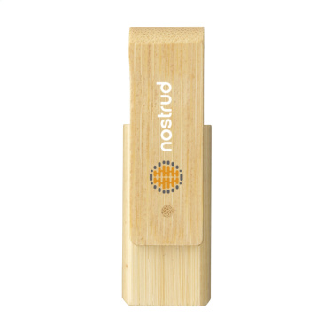 Logo trade promotional products image of: USB Waya Bamboo  8 GB