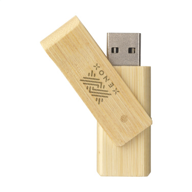 Logotrade business gift image of: USB Waya Bamboo 16 GB