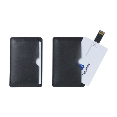 Logo trade promotional merchandise picture of: CredCard USB from stock 4 GB