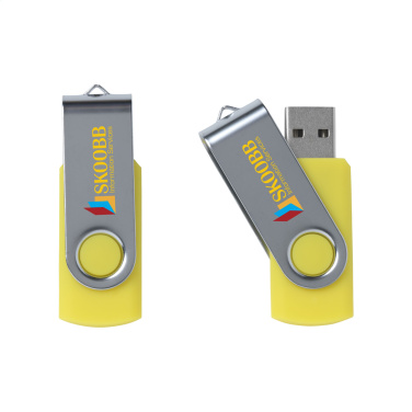 Logo trade promotional items image of: USB Twist 4 GB