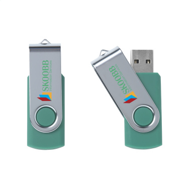 Logo trade promotional merchandise picture of: USB Twist 4 GB