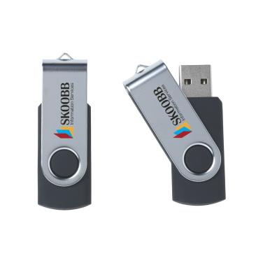 Logo trade corporate gift photo of: USB Twist 4 GB