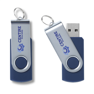 Logo trade promotional products image of: USB Twist from stock 8 GB