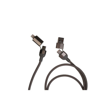 Logo trade promotional gifts picture of: Charging cable with data transfer DONNES Pierre Cardin