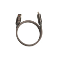 Charging cable with data transfer DONNES Pierre Cardin, grey