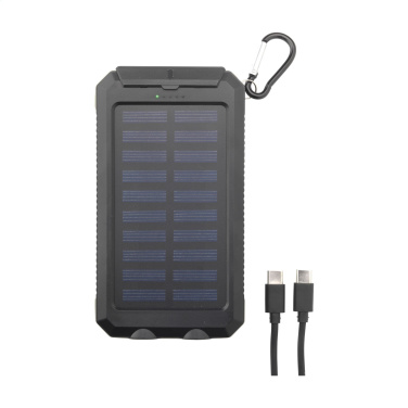 Logotrade promotional item picture of: Trail RCS Solar Charger Compass 8000