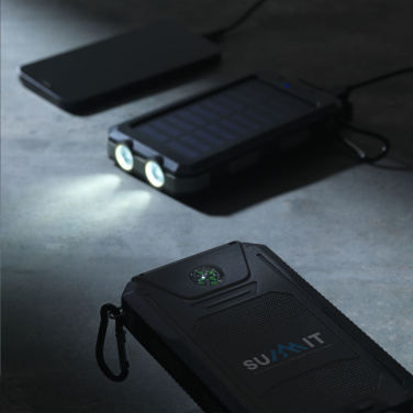 Logo trade business gift photo of: Trail RCS Solar Charger Compass 8000