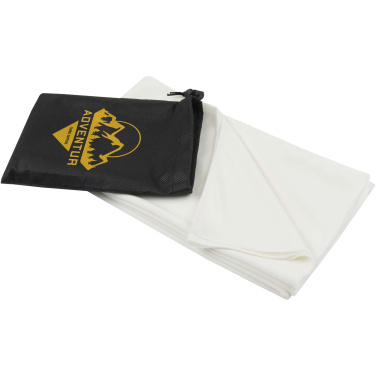 Logo trade promotional items image of: Lucas RPET sport towel 70x140 cm