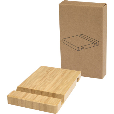 Logotrade business gift image of: Bubup bamboo 2-angled tablet and phone stand