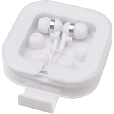 Logo trade advertising product photo of: Dofida wired Type-C earbuds with recycled plastic storage box