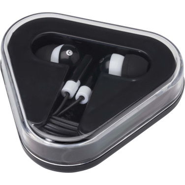 Logo trade advertising product photo of: Rebel earbuds with recycled plastic storage box