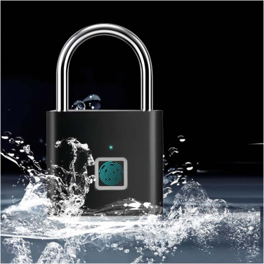 Logo trade promotional merchandise photo of: SCX.design T11 smart fingerprint padlock