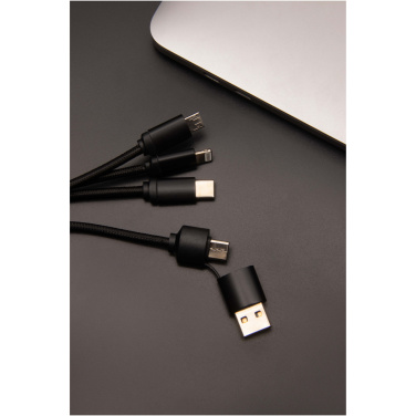 Logo trade advertising products image of: SCX.design C14 15W 5-in-1 charging cable