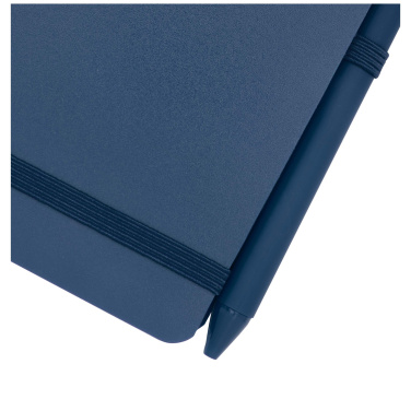 Logotrade promotional giveaway picture of: Thalaasa A6 hard cover ocean-bound notebook with ballpoint pen (black ink)