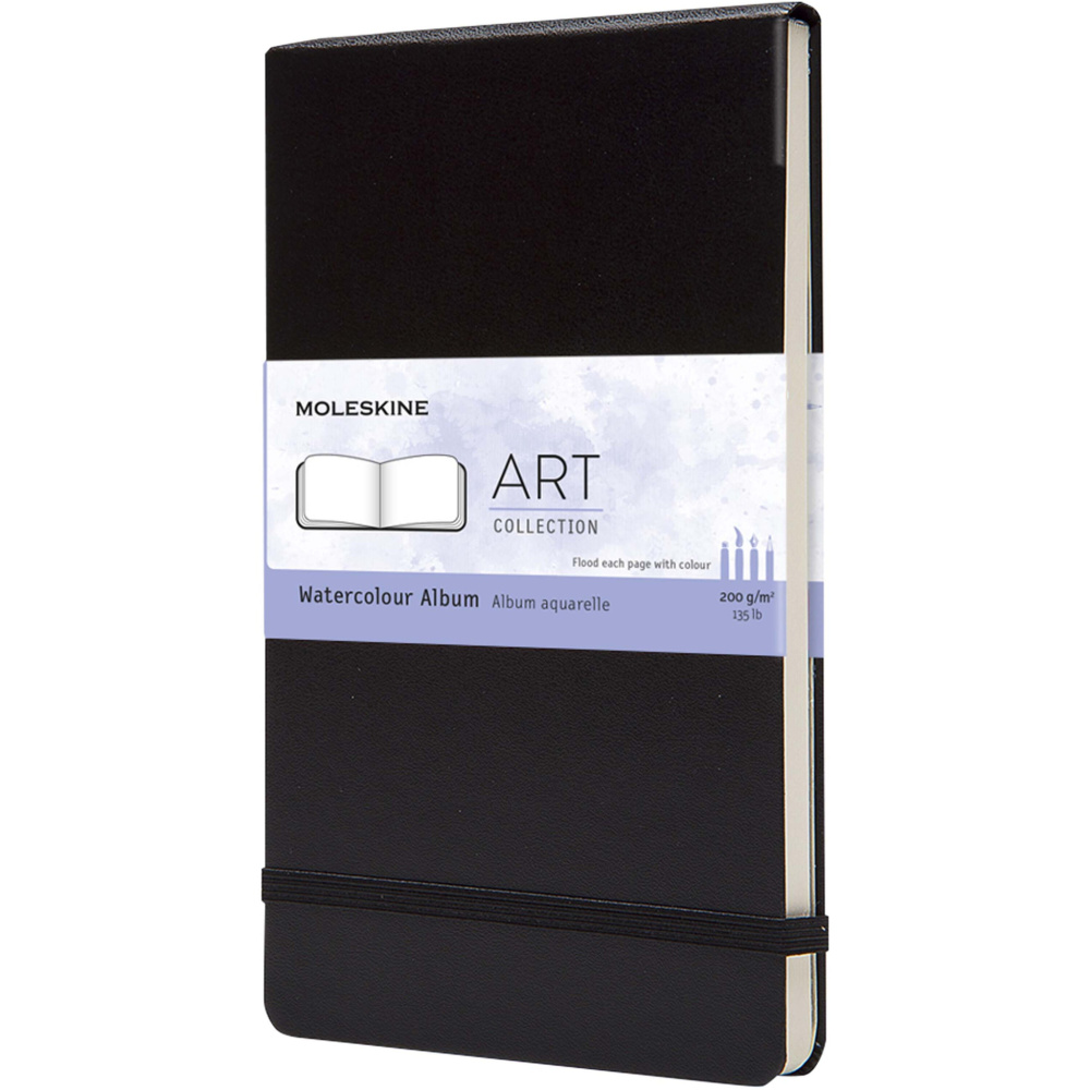 Logotrade promotional item image of: Moleskine large art water colour album