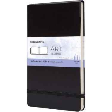 Logo trade promotional gifts image of: Moleskine large art water colour album