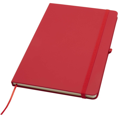 Logo trade promotional giveaways image of: Spectrum Plus A5 hard cover notebook