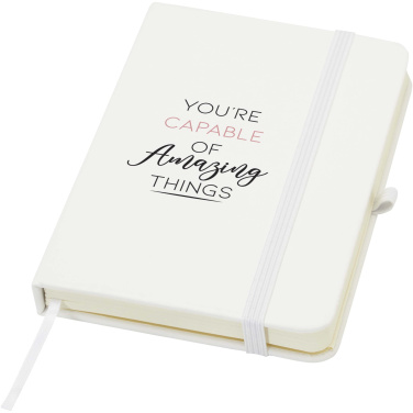 Logo trade promotional gifts image of: Spectrum Plus A6 hard cover notebook