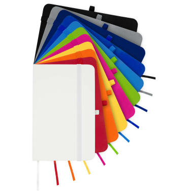 Logo trade advertising products image of: Spectrum Plus A6 hard cover notebook