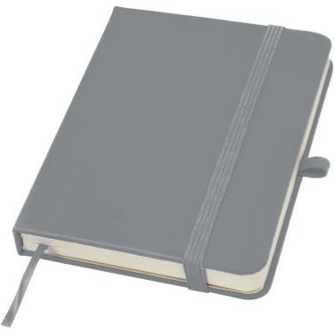 Logo trade promotional products image of: Spectrum Plus A6 hard cover notebook