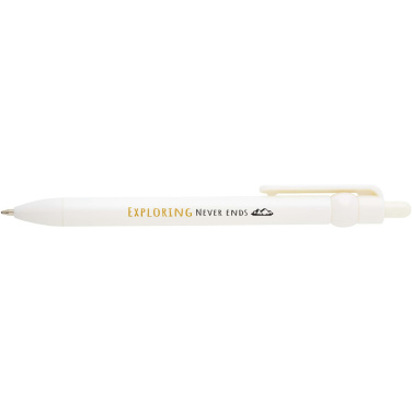 Logo trade promotional giveaways image of: Fidget recycled plastic ballpoint pen (black ink)