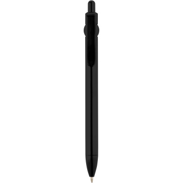 Logo trade corporate gifts image of: Fidget recycled plastic ballpoint pen (black ink)