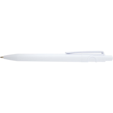 Logo trade advertising products picture of: Unica recycled plastic ballpoint pen (blue ink)