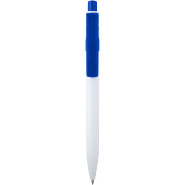 Logotrade promotional gift image of: Unica recycled plastic ballpoint pen (blue ink)