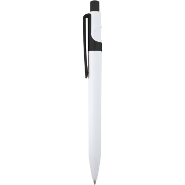 Logotrade promotional giveaway image of: Unica recycled plastic ballpoint pen (black ink)