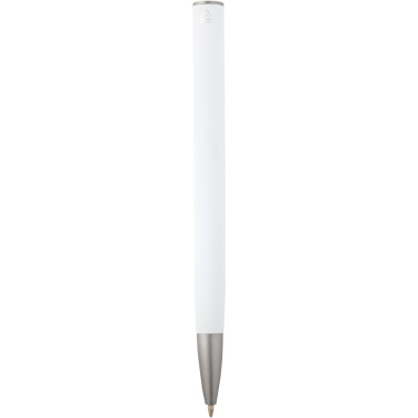 Logo trade business gift photo of: Ziggur aluminium ballpoint pen (blue ink)