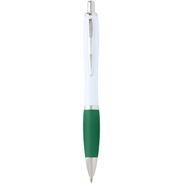 Logotrade promotional merchandise image of: Nash recycled plastic ballpoint pen (black ink)