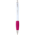 Nash recycled plastic ballpoint pen (blue ink), Pink