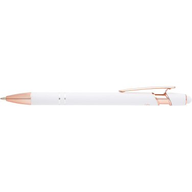 Logotrade promotional merchandise picture of: Nanna ballpoint pen with rose gold finish (blue ink)