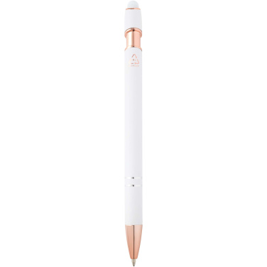 Logotrade business gift image of: Nanna ballpoint pen with rose gold finish (blue ink)