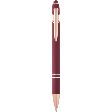 Logotrade promotional product image of: Nanna ballpoint pen with rose gold finish (blue ink)