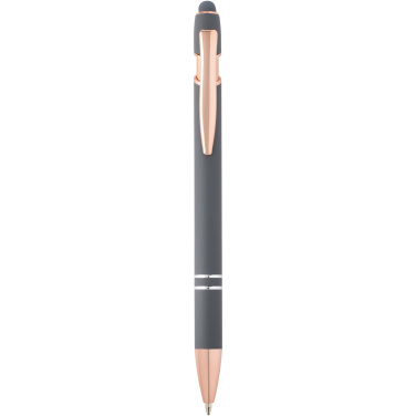 Logotrade advertising product picture of: Nanna ballpoint pen with rose gold finish (blue ink)