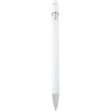 Logotrade promotional giveaway image of: Kish ballpoint pen with silver finish (blue ink)