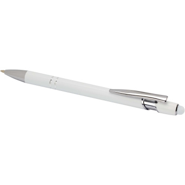 Logotrade promotional item picture of: Kish ballpoint pen with silver finish (blue ink)