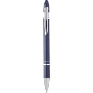 Logotrade promotional giveaway image of: Kish ballpoint pen with silver finish (blue ink)