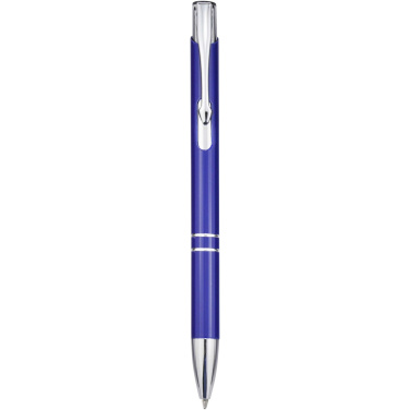 Logotrade advertising product image of: Moneta recycled aluminium ballpoint pen (blue ink)