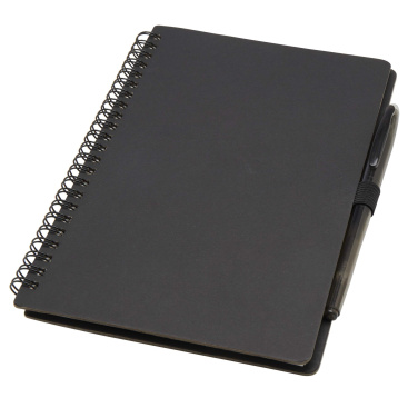 Logotrade promotional gift image of: Slate reusable soft cover notebook and pen set (black ink)