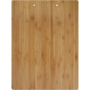 Logo trade promotional giveaways picture of: Tavula bamboo clipboard