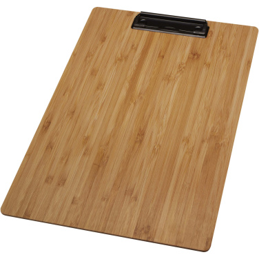 Logo trade promotional item photo of: Tavula bamboo clipboard