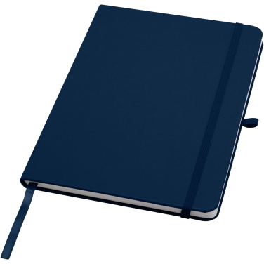 Logotrade promotional merchandise picture of: Teak A5 recycled hard cover notebook with lined pages