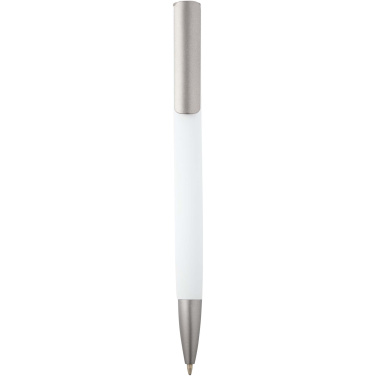 Logotrade business gift image of: Ziguur recycled aluminium ballpoint pen (black ink)