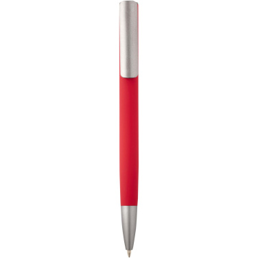 Logo trade promotional items image of: Ziguur recycled aluminium ballpoint pen (black ink)