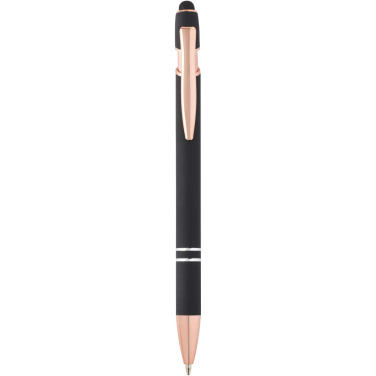 Logotrade promotional merchandise photo of: Nanna ballpoint pen with rose gold finish (black ink)